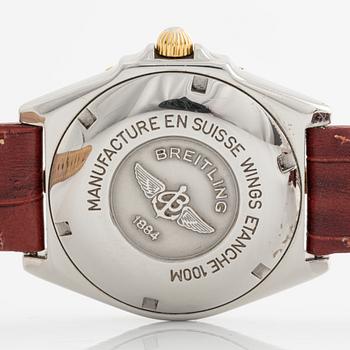 Breitling, Wings, wristwatch, 38 mm.