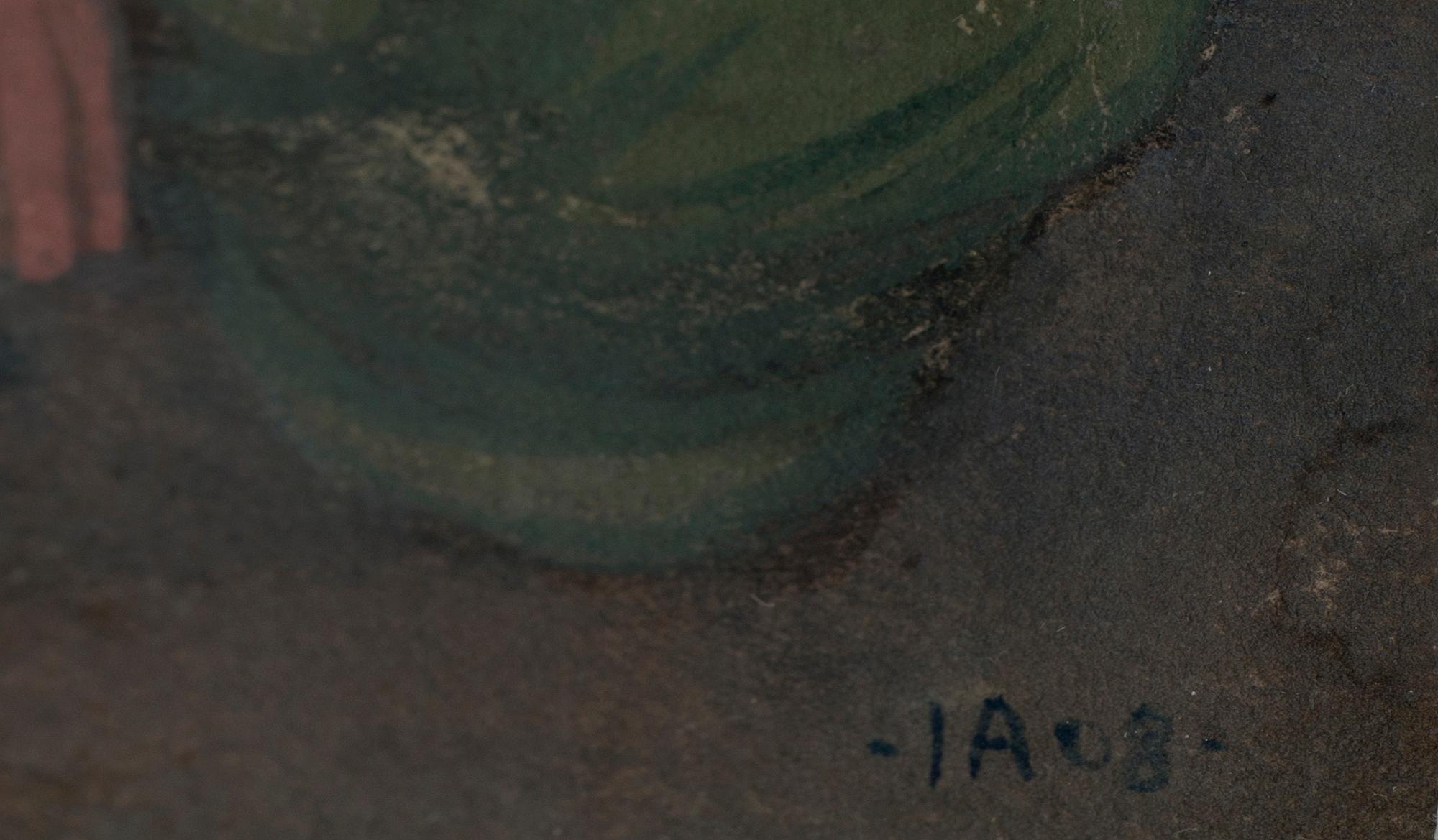 IVAR AROSENIUS, Gouache/akvarell, signerad I.A. och daterad -08.