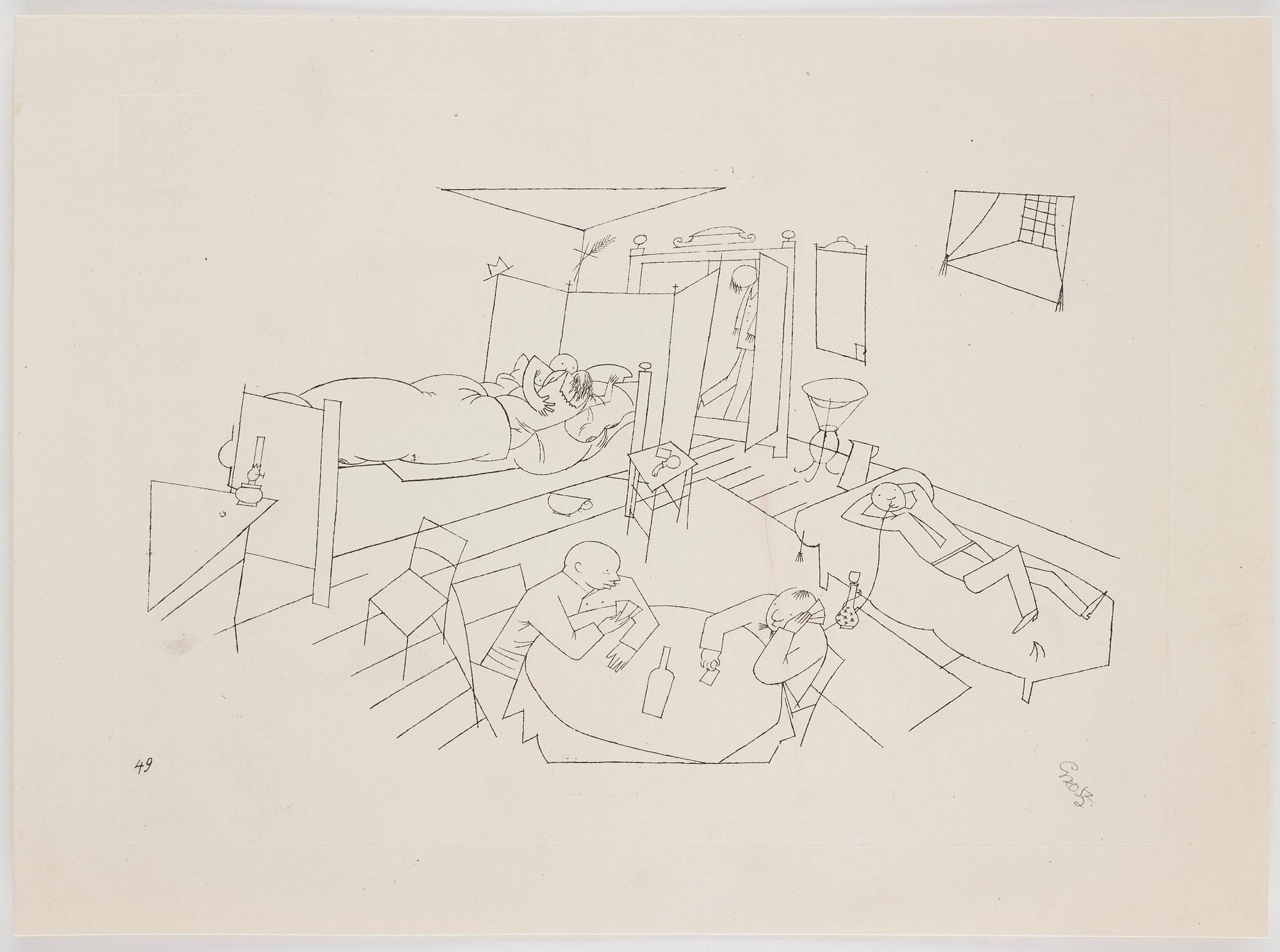 George Grosz, "Ecce Homo".