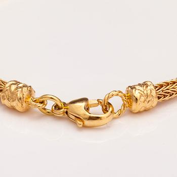 An 18K gold bracelet "Moose head", Kalevala koru 1999.