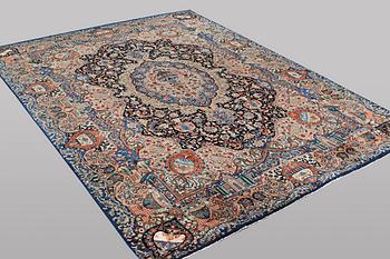 A carpet, Kashmar, ca 392 x 296 cm.