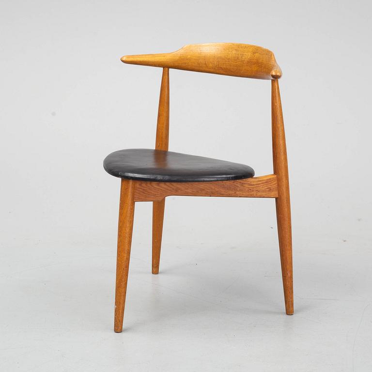 HANS J WEGNER, stol, "Hjertestolen", Fritz Hansen, Danmark.