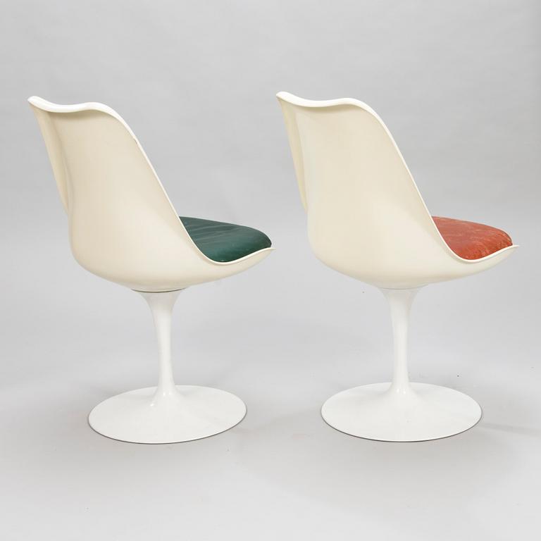 EERO SAARINEN, stolar, 10 st, "Tulip", Knoll International 1970-tal.