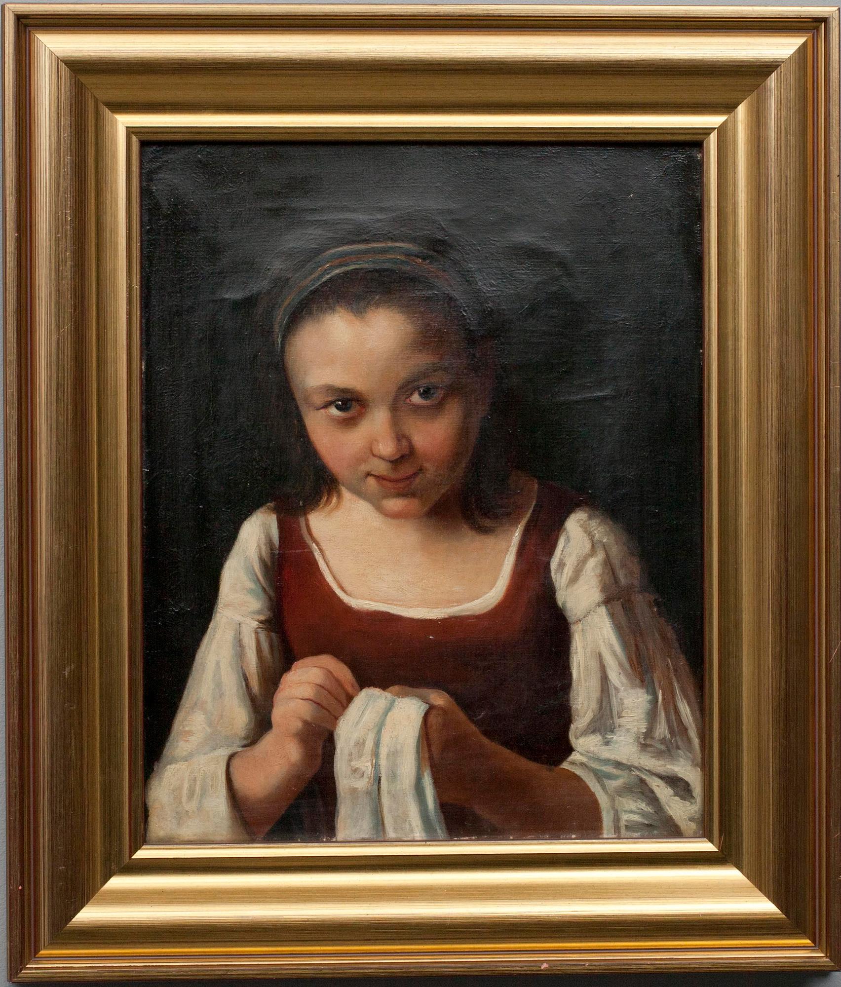 TUNTEMATON/OKÄND, olja på duk.