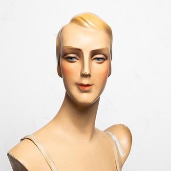 A 1930's storefront mannequin.