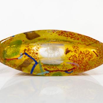 Bertil Vallien, four 'Satellite' vases, Kosta Boda, Sweden.