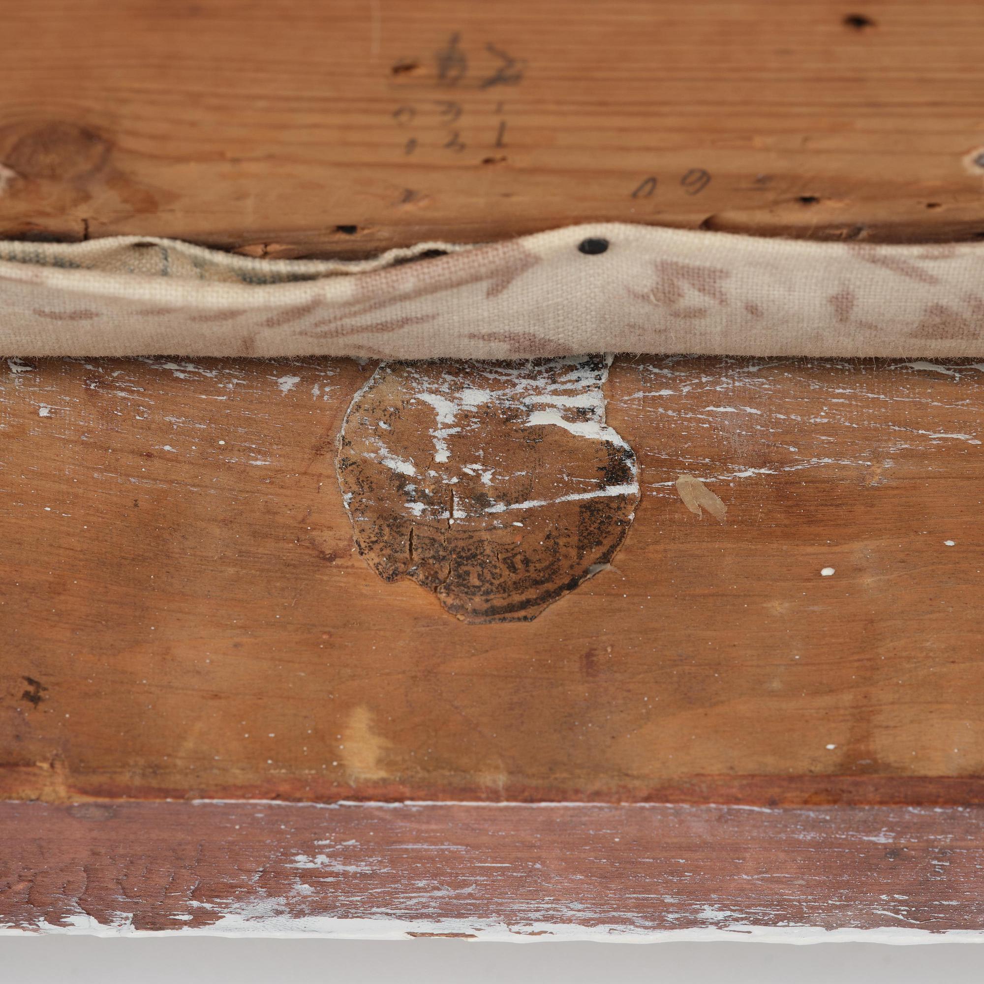 A set of six late Gustavian chairs by E. Öhrmark (master in Stockholm 1777-1813).