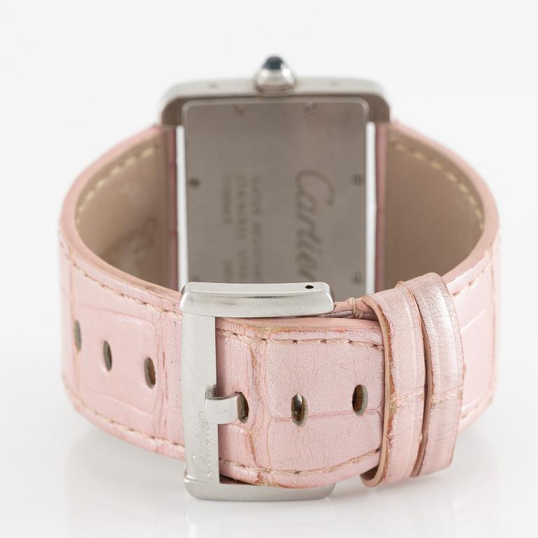 Cartier, Tank Divan, wristwatch, 38.5 x 24.5 (30.5) mm.