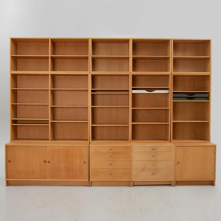 Børge Mogensen, a set of four bookcases, Karl Andersson & Söner.