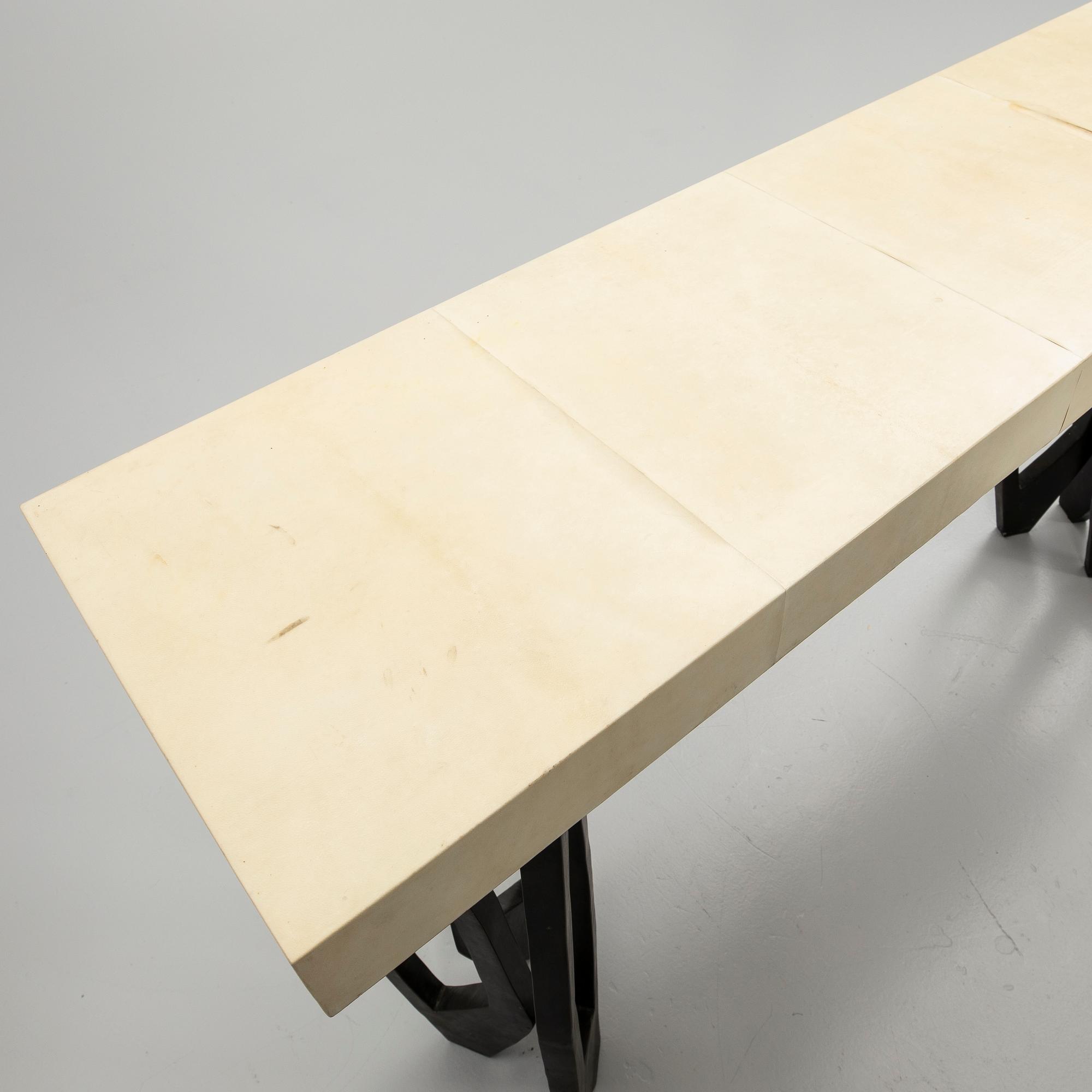 Ria & Youri Augousti, konsolbord, " Lily console", R&Y Augousti, Frankrike, 1900-talets slut.