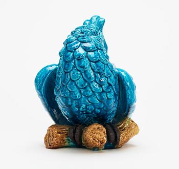 A Gunnar Nylund stoneware figure of a bird, Rörstrand.