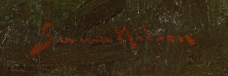 Severin Nilson, Jägare.