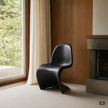 Verner Panton, chairs 4 pcs, "Panton Chair Classic", Vitra.