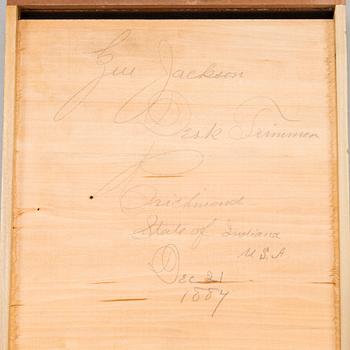 William Wooton, "patent cabinet office secretary desk", Indianapolis USA, circa 1870s/80s.