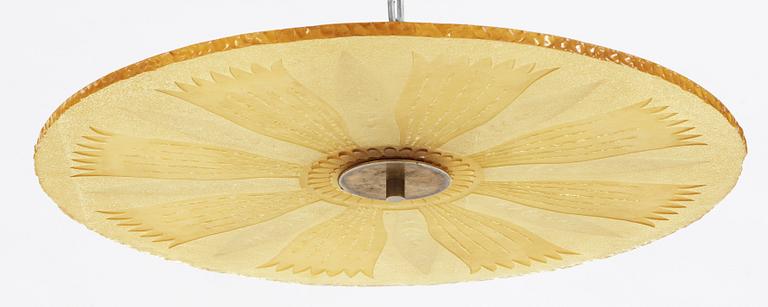 TAKPLAFOND, Glössner & Co, B. Hörlin, sign  och dat-43. H 13.