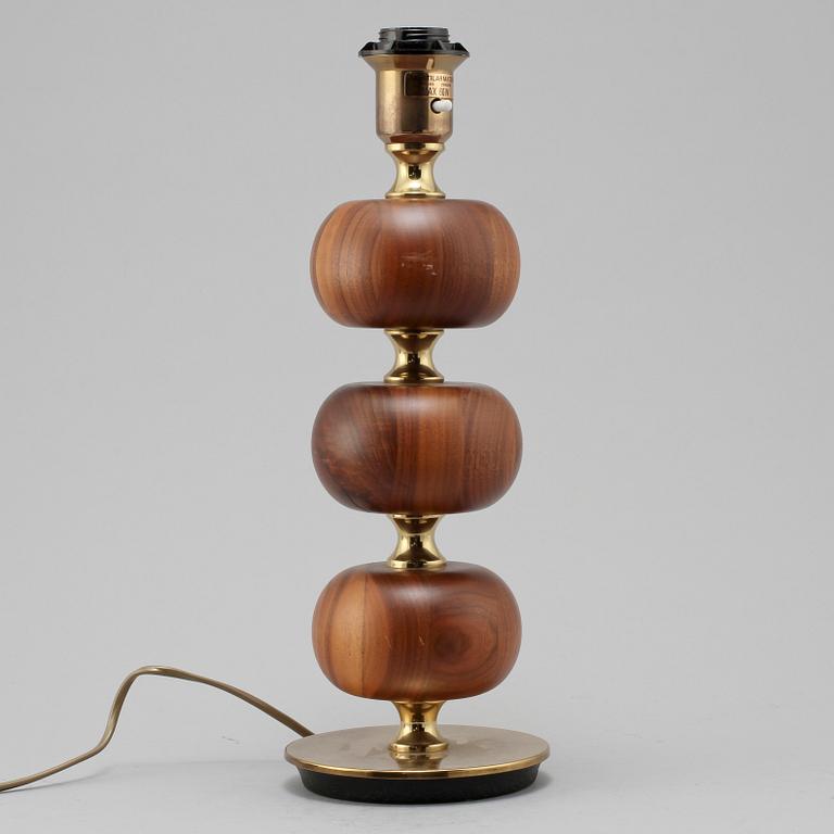 BORDSLAMPA, AB Stilarmatur, Tranås, 1900-talets andra hälft.