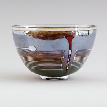 SKÅL, glas, Bertil Vallien, Kosta Boda.