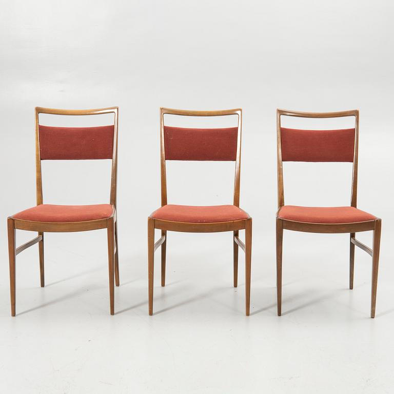 Dining chairs, 6, Denmark, 1950s/60s.