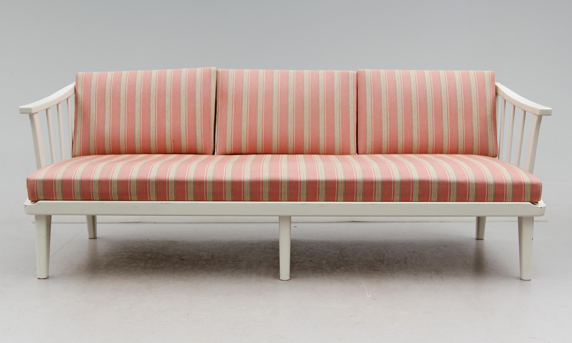 SOFFA, "Visingsö", Carl Malmsten, AB O.H Sjögren Tranås, 1900-talets andra hälft.