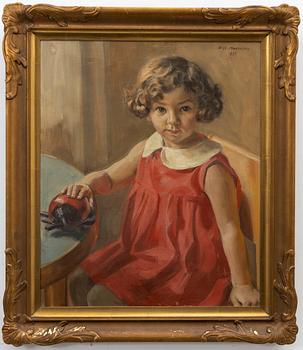 Gustaf Magnusson, Girl portrait.