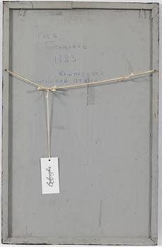 Gleb Bogomolov, Composition with Byzantine bird, signed 1983.