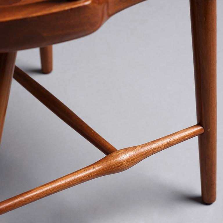 HANS J WEGNER, a chair by cabinetmaker Th. Pedersen for the Nyborg Public Library, Denmark, 1938.