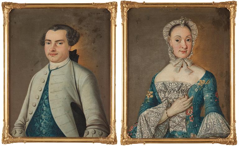 Jonas Dürchs Tillskrivna, ”Carl Henrik Tranchell” & makan ”Brita Maria Hasselroth”.
