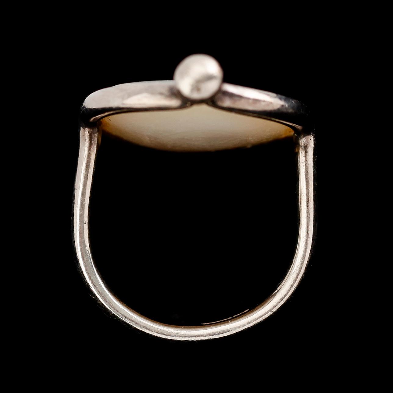 RING, sterling silver, Vivianna Torun Bülow-Hube, Georg Jensen.