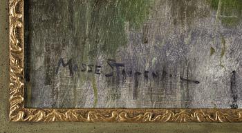 MOSSE STOOPENDAAL, olja på duk, signerad.