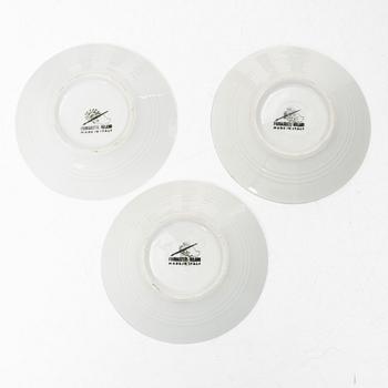 Piero Fornasetti, espressokoppar, 3 st, Fornasetti, Italien.
