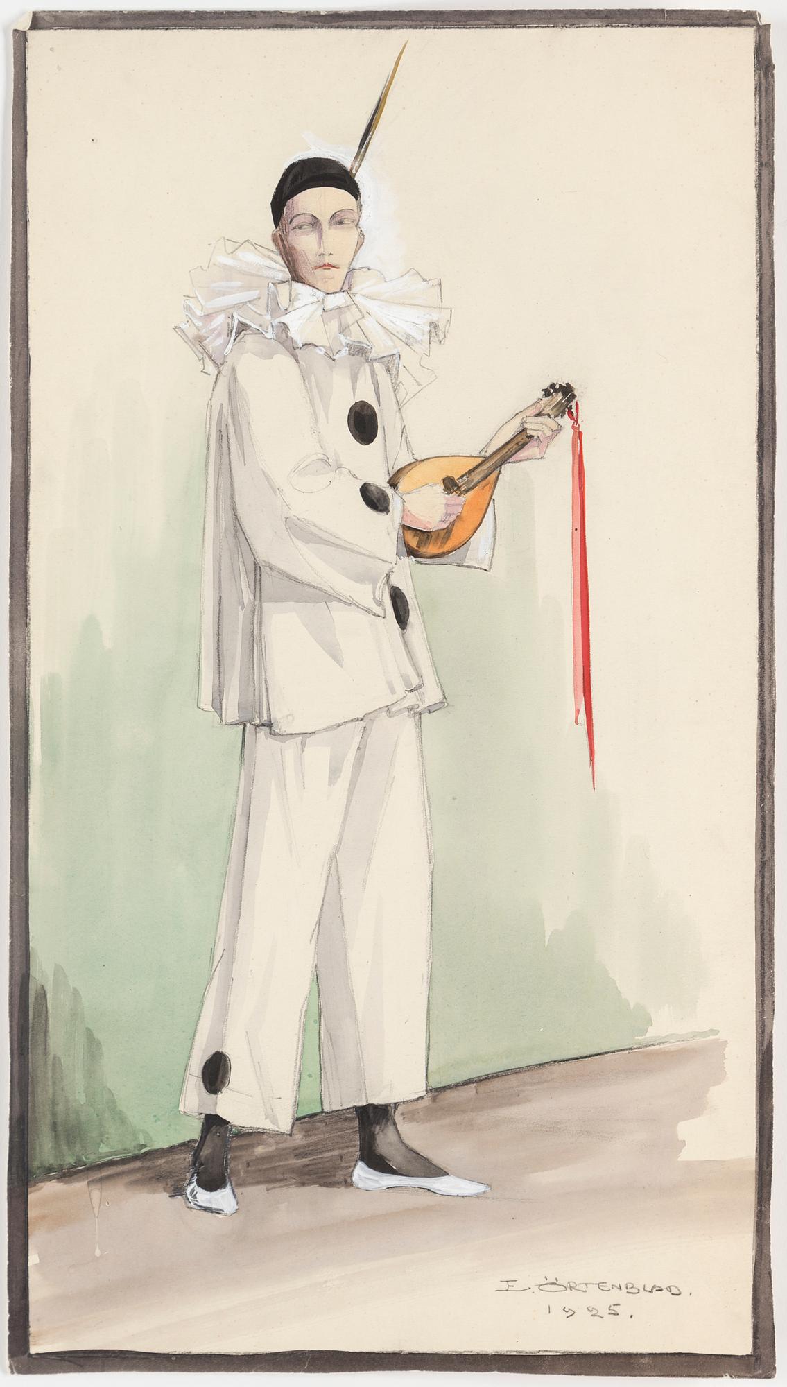 ELSA ÖRTENBLAD, 13 water colours, signed, 1920´s.