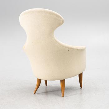 Kerstin Hörlin Holmqvist, armchair, "Stora Eva" from the series "Paradiset", Triva, Nordiska Kompaniet, mid-20th century.