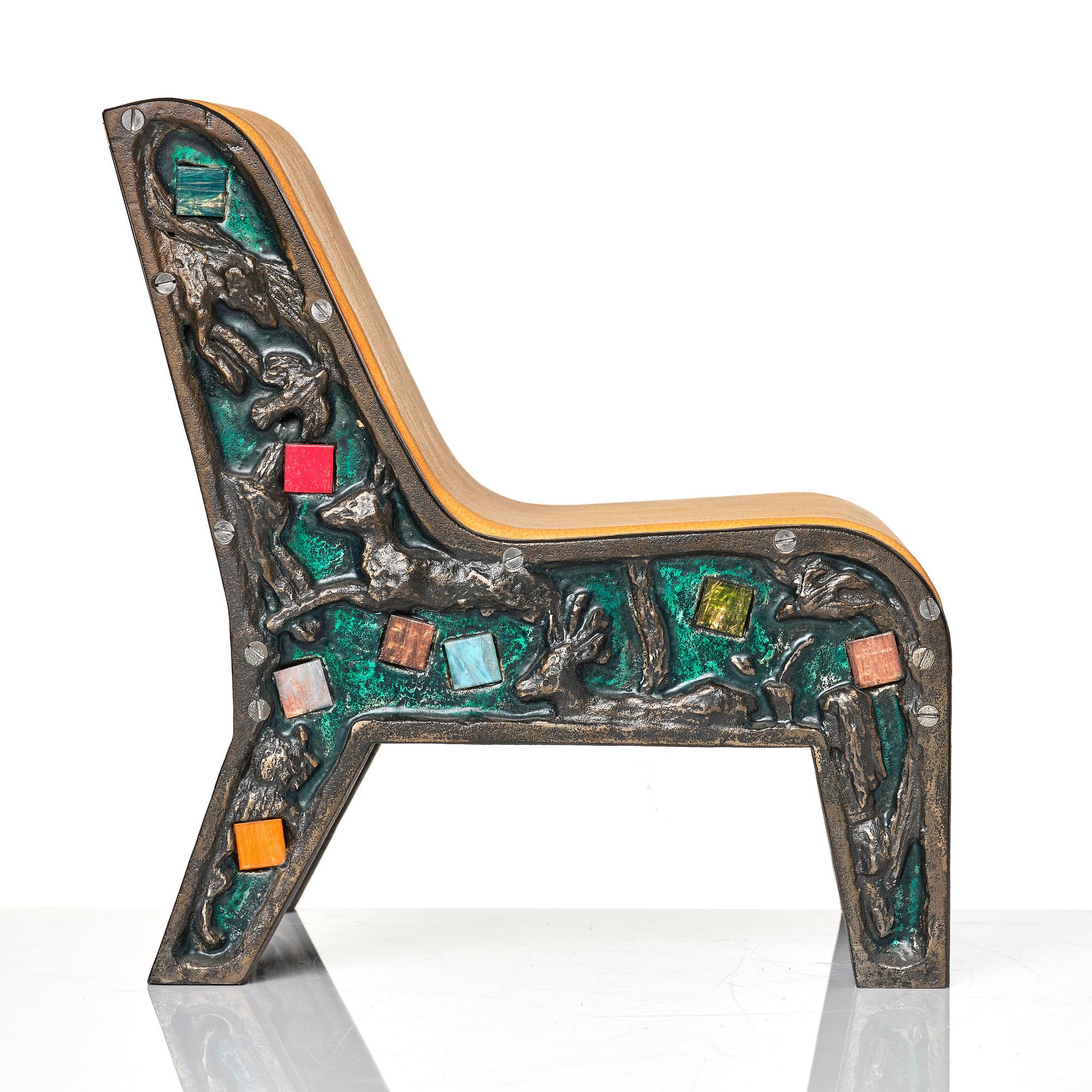 Ernst Billgren, & Mats Theselius, "Tronen", ed. 57/100, post 1991.