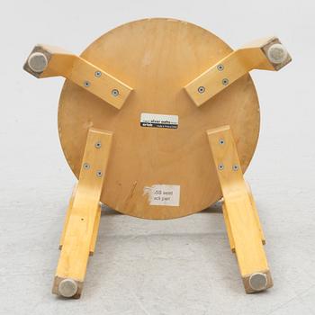 Alvar Aalto, children's chairs, 4 pcs, Artek, Finland.