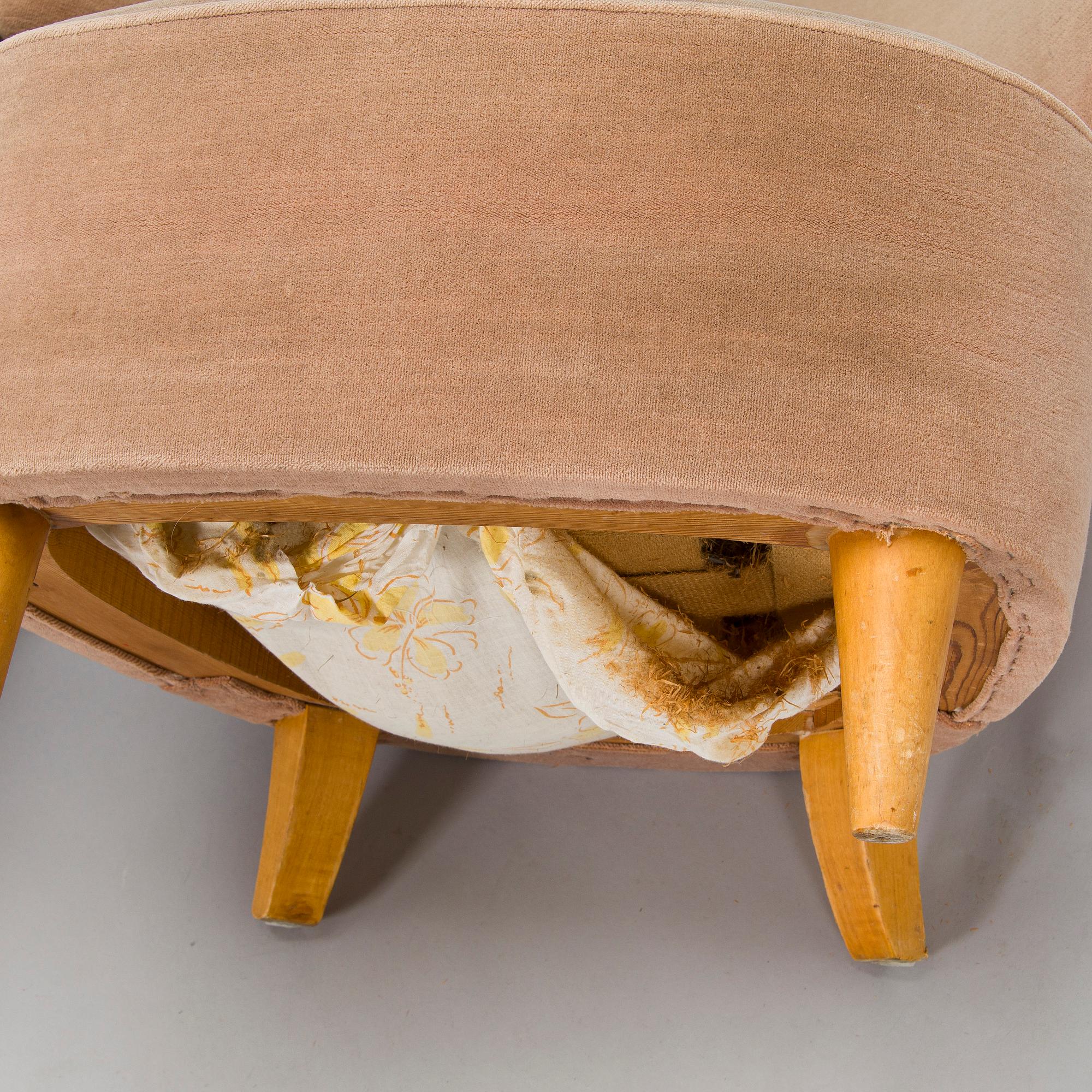 Nojatuolipari, 1900-luvun puoliväli.