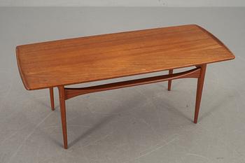 SOFFBORD, teak, Kindt-Larsen, France & son, Danmark 1960-tal.
