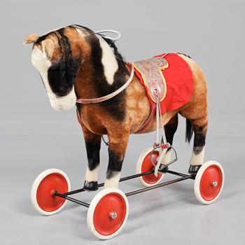 GUNGHÄST, Steiff, Tyskland, 1900-talets andra hälft.