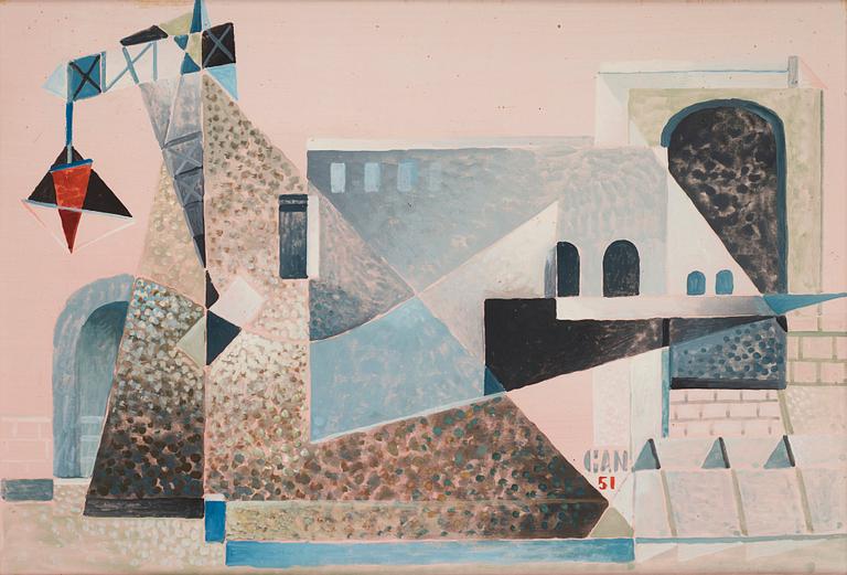 Gösta Adrian-Nilsson, Cityscape.
