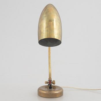 Mauri Almari, bordslampa, modell "61043", Idman, Finland, 1900-talets mitt.