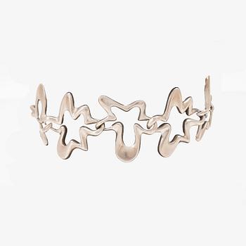 Henning Koppel, bracelet "Splash" silver for Georg Jensen Denmark.