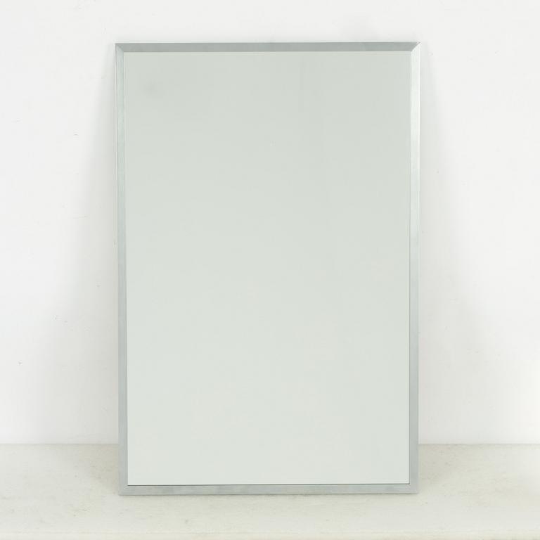 A steel frame mirror, probably Ulf Scherlin, 2006.
