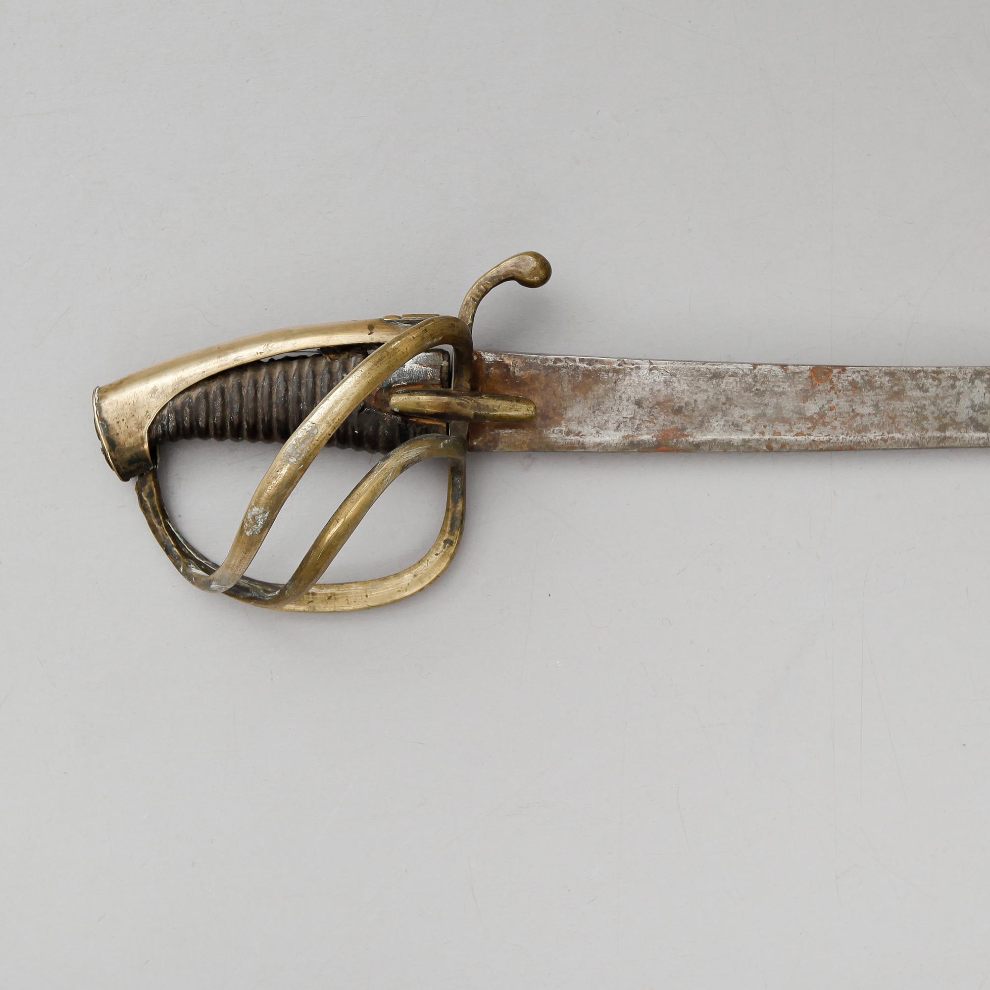 SABEL, för Kavalleriet, 1800-talets första hälft.