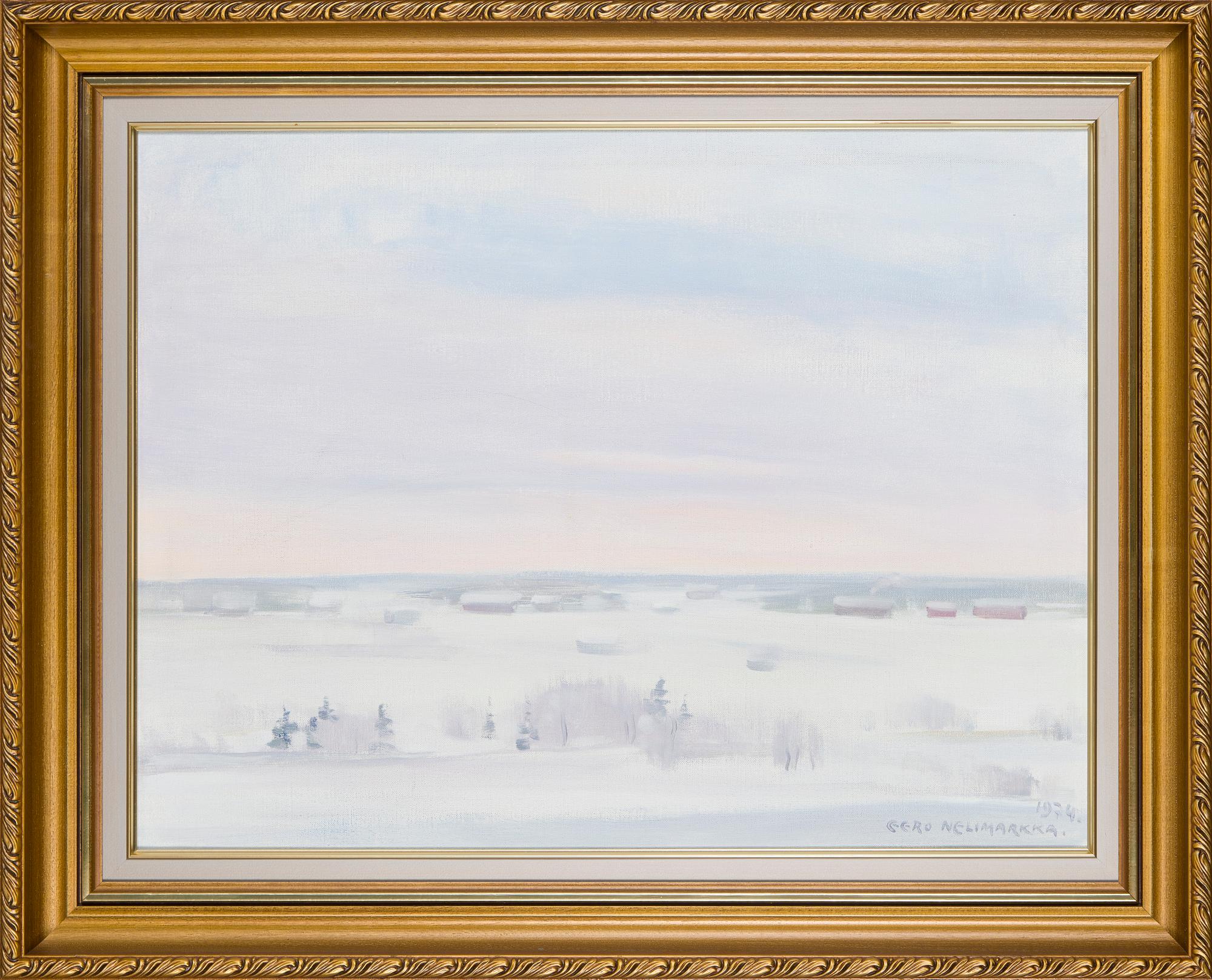 Eero Nelimarkka, Winter Landscape.