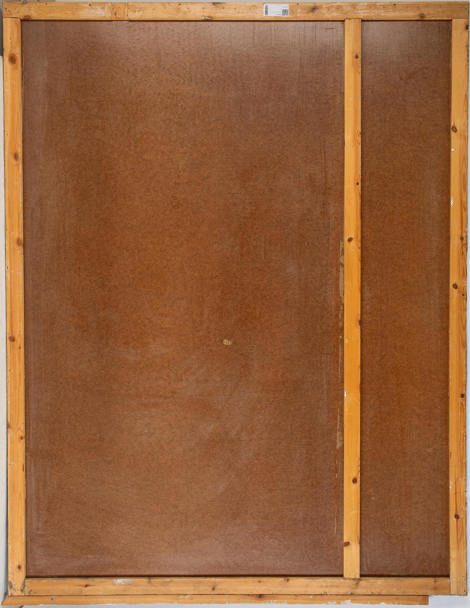 Wall painting, 5, early 19th Century, oil on canvas/panel.