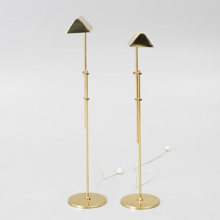 Floor lamps, a pair, Örsjö Industri AB, model 308.