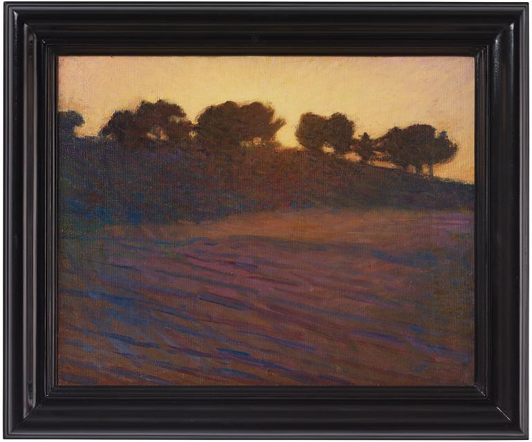 Fritz Lindström, French landscape.