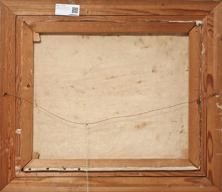 FOLKE WILHELMSSON BERG, olja på duk, sign.