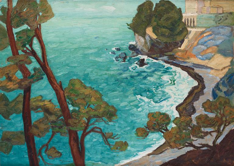 Helmer Osslund, 'Italienska Rivieran om våren' (The Italian Riviera).