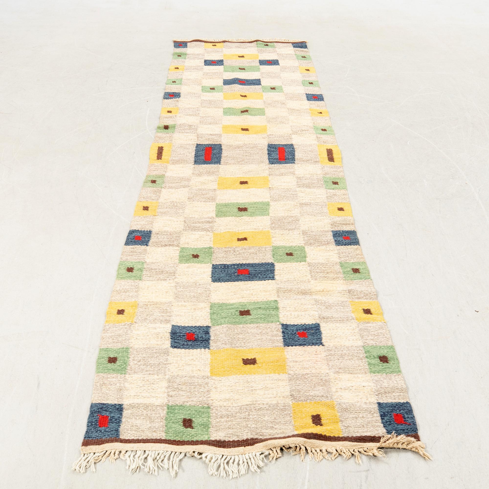 Matta rölakan galleri 1940-tal ca 339x89 cm.