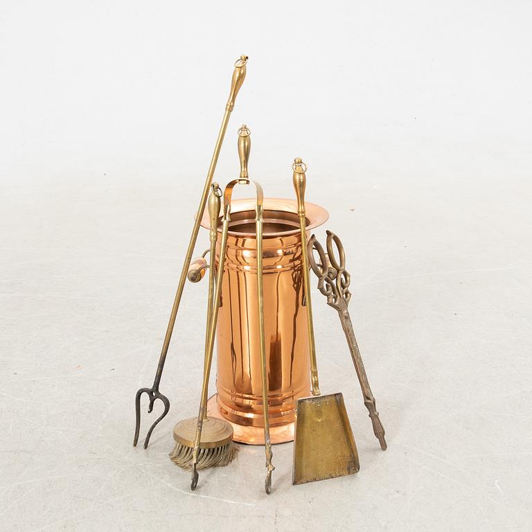 Brass utensils 6 pcs first half of the 20th century.